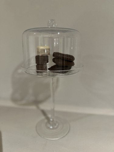 Lsa glass mini cake - lsa, stand
