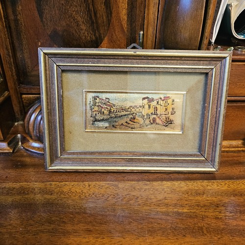 Italian gold leaf painting - italian,