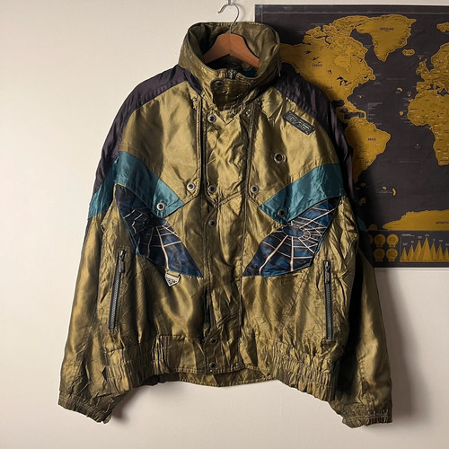 Vintage spyder web panel ski - web,