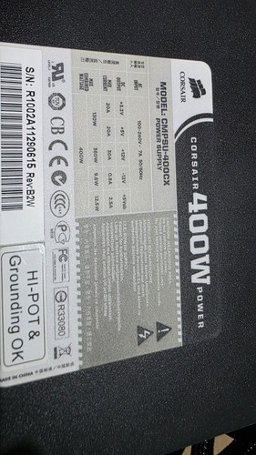 Corsair cx400 400w atx - corsair,