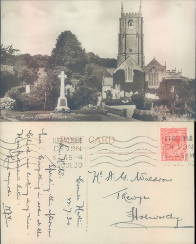 Combe martin church devon - martin,