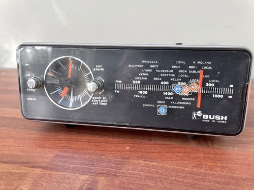 Bush alarm clock radio - ,, not
