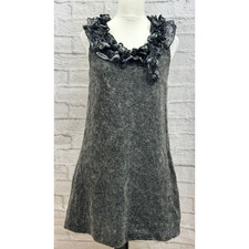 Myrine Grey A-Line Dress Sixe