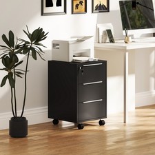 3-Drawer Locking File Cabinet