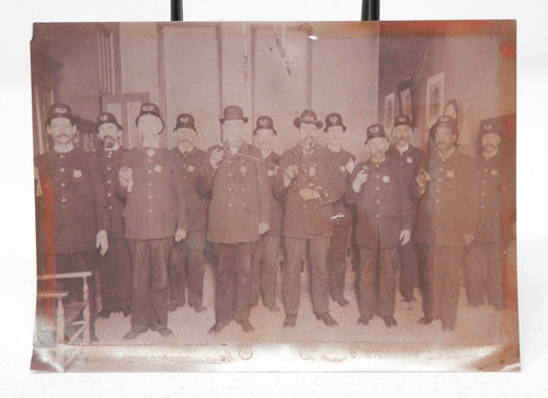 Vintage police officer - police,