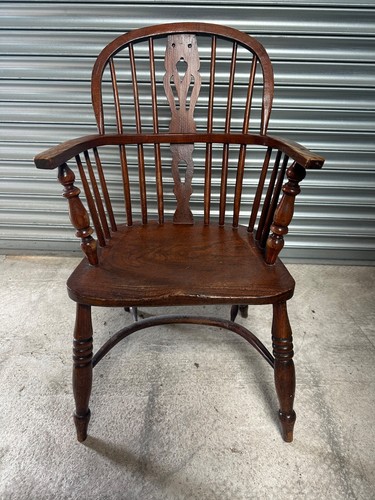 Victorian windsor chair with - windsor,
