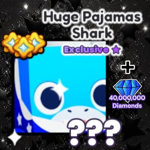 Huge pajamas shark 40 - shark,