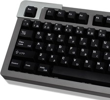 PBT Keycaps Minimalist Black Japanese Keycap Cherry Profile135 Keys DYE-SUB ISO