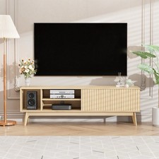 150CM TV Stand with Storage, TV Unit Entertainment Center for Living Room