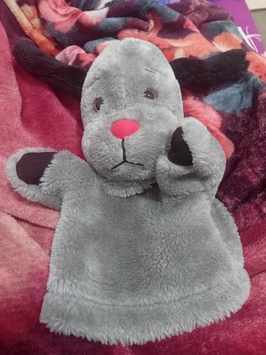 Sooty hand puppet plush - plush, soft