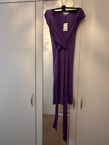 Lkbennett purple dress size - size, 12