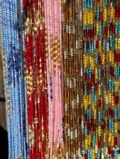 African waist beads tie - beads,