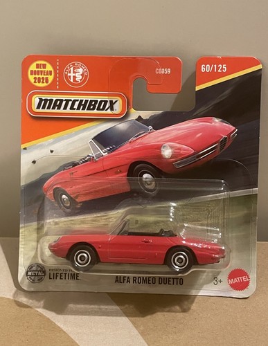 Matchbox miniature alfa - matchbox,
