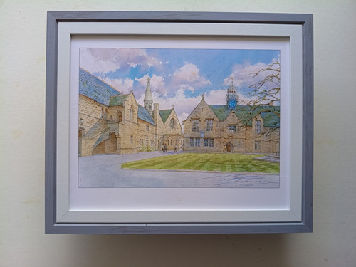 Uppingham school print - uppingham,
