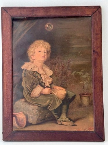 Victorian bubbles print after - print,
