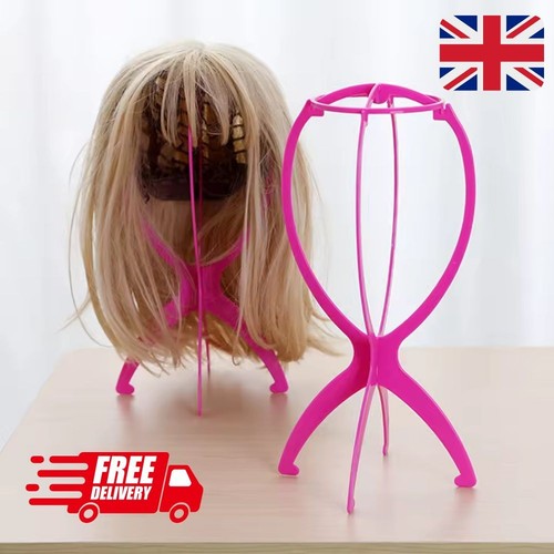 Adjustable wig stand plastic - adjustable,