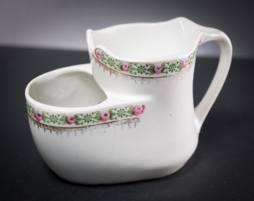 Shaving mug scuttle - scuttle, antique
