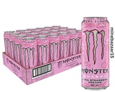 Monster Energy Drink Ultra Strawberry Dreams 500ml - pack of 24