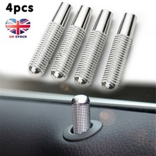 4pcs Car Door Lock Pin Knob Button Fit For Mercedes Benz C W205 GLC X253 E W213