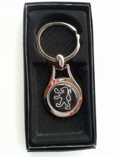 Classic high chrome keyring - chrome,