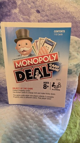 Monopoly deal card game - deal, fun
