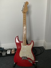 Fender USA 2001 American Series Stratocaster - Hot Rod Red with Hard Case