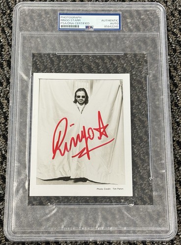 Ringo starr signed autograph - ringo,