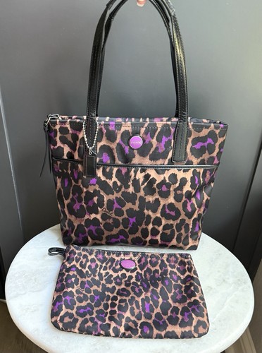 Coach ocelot leopard print - coach,