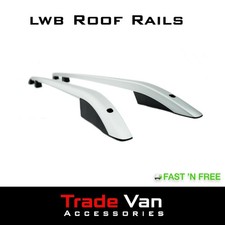 VAUXHALL VIVARO ROOF RAILS ROOF BARS SILVER 2019-ON LWB SECONDS D1288