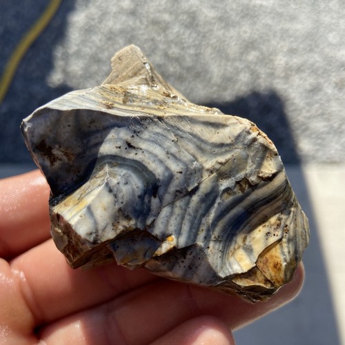 Banded ohio flint lapidary - flint,
