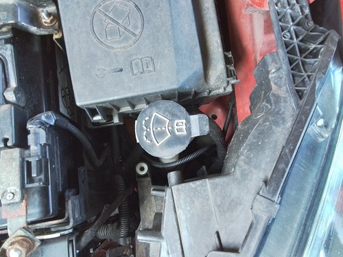 Washer bottle vauxhall - bottle, astra