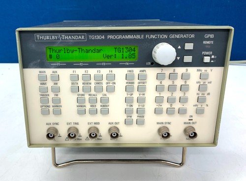 Thurlby thandar programmable - thurlby,