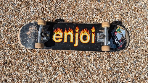 Enjoy helvetica flame - ,