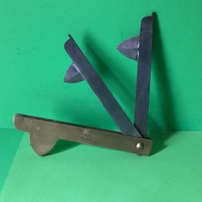 Vintage French Brass Doctors / Vets Fleam. Bloodletting Medical Tool