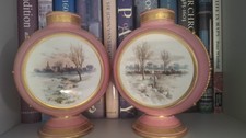 Stunning Minton Moon vases