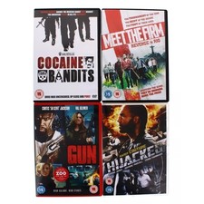 25x Crime & Gangster DVD Set – Mixed Action Thriller Movies Gift Bundle