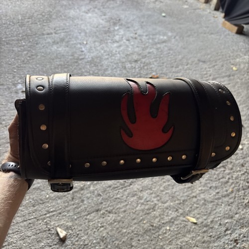 Motorcycle rear leather - rear,