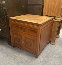 Oriental lamp side - table, solid