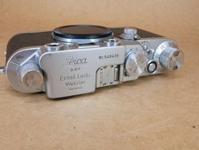Leitz leica iiif black dial - leitz,