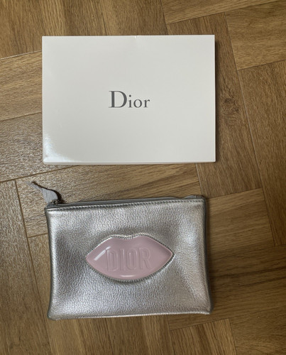 Dior faux leather - faux, silver