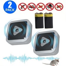 2pcs ultrasonic mouse repeller - ultrasonic,
