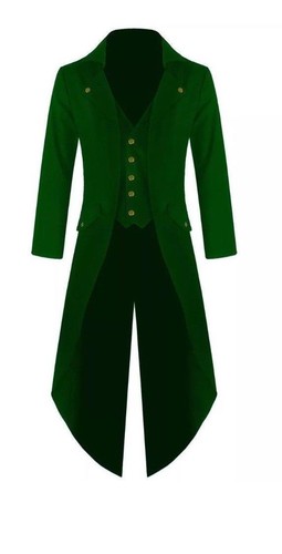 Men green handmade steampunk - green,