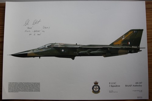 Signed 111c iat 93 print - iat, print.