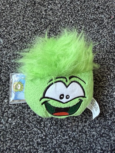 Green puffle plush club - puffle,