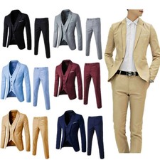 Men's Suits One Button Slim