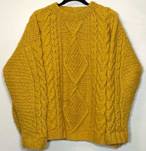 Quiceua maqui yellow wool - yellow,
