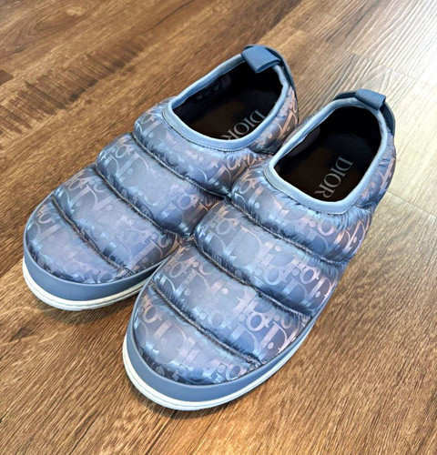 Dior snow slipper gray oblique - snow,