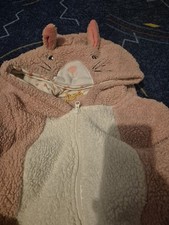 Girls Bunny Fluffy Loungewear Bodysuit  1Onesie John Lewis 12 Years