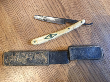 Vintage (or very old) cut throat razor