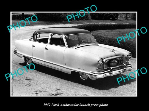 Nash ambassador motor car - nash, 1952